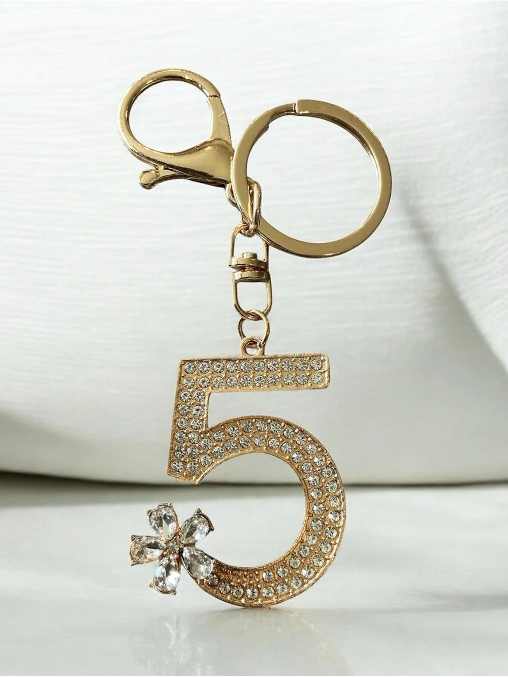 N/A rhinestone keychain
